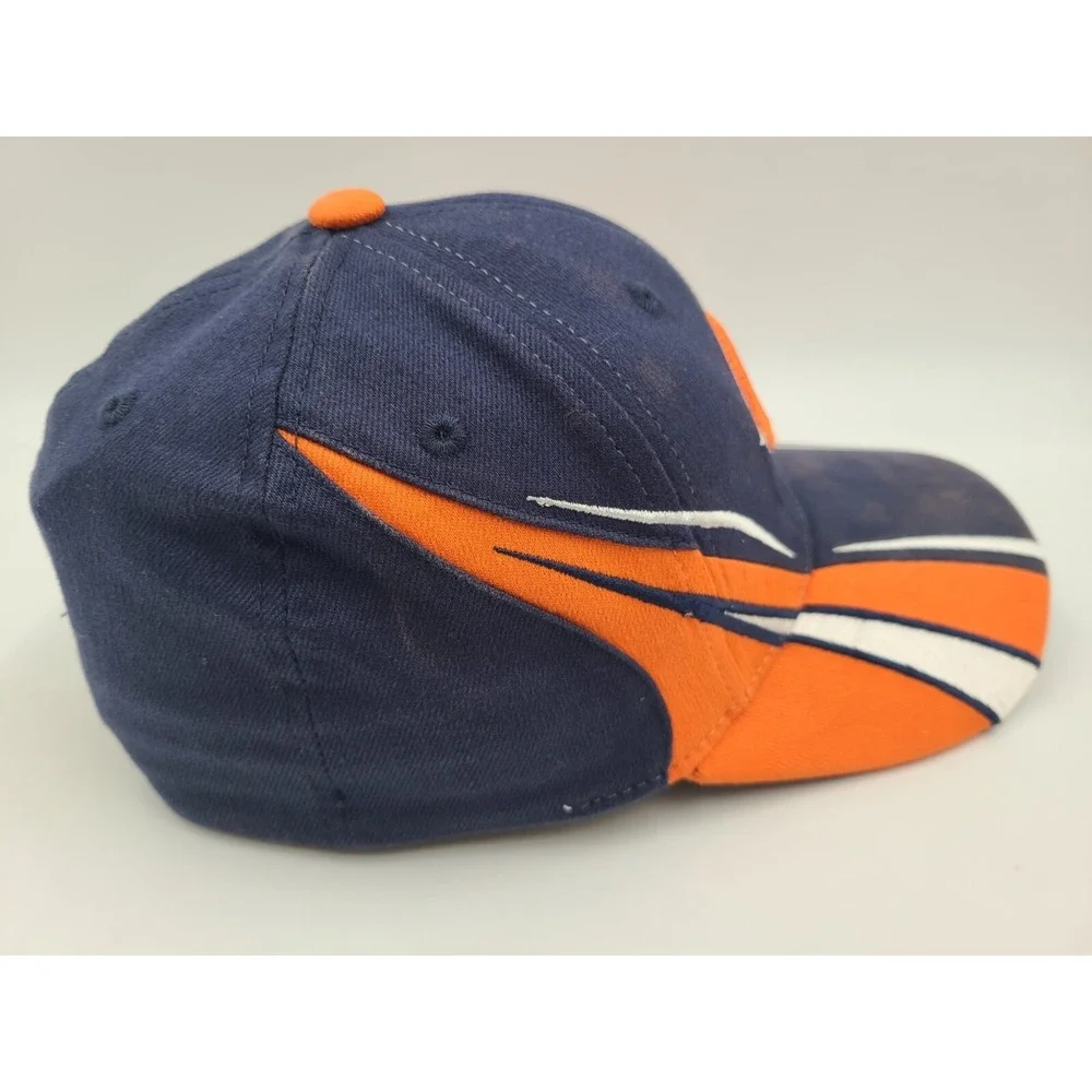 Youth Chicago Bears Reebok Flex Fitted Hat Cap Boy Girl NFL Football Blue Orange
